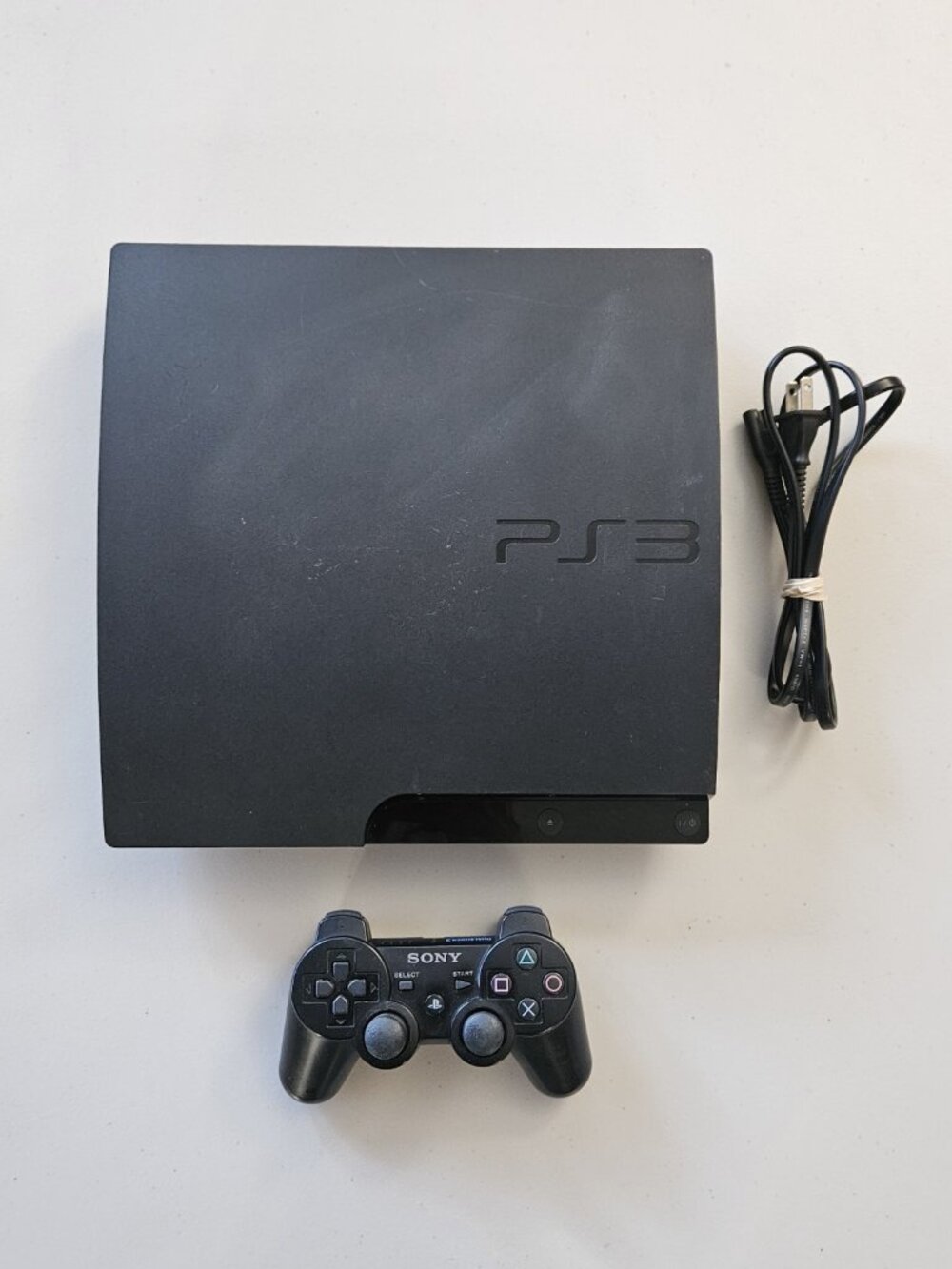 Sony PlayStation 3 Slim PS3 320GB CECH-3001B + Controller